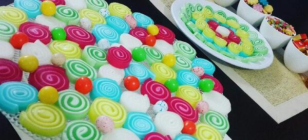 عکس ژله فرفره ای