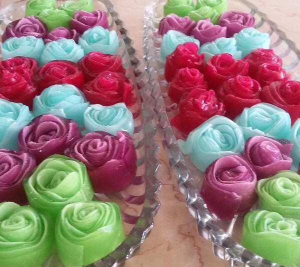 عکس ژله فرفره ای