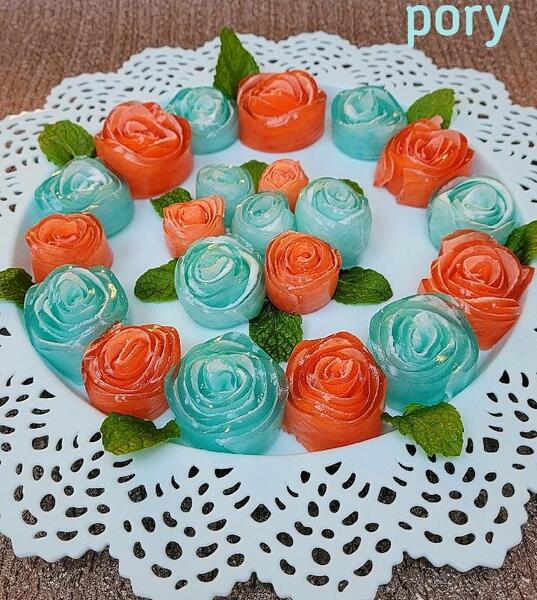 عکس ژله فرفره ای