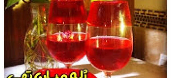 عکس ژله دو رنگ در جام