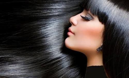 عکس رنگ مو مشکی پر کلاغی
