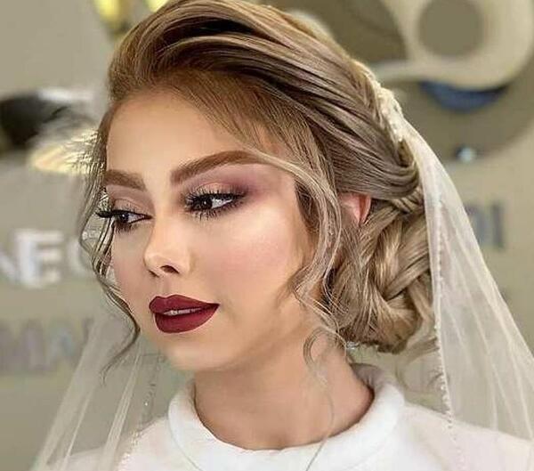 عکس رنگ مو عروس جدید