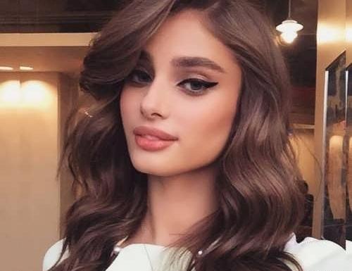 عکس رنگ مو تنباکویی