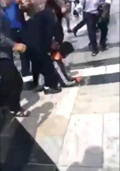 عکس چاقو ضارب حرم امام رضا