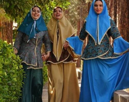عکس لباس زنان دوره قاجار
