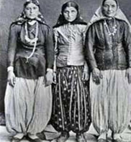 عکس لباس زنان دوره قاجار