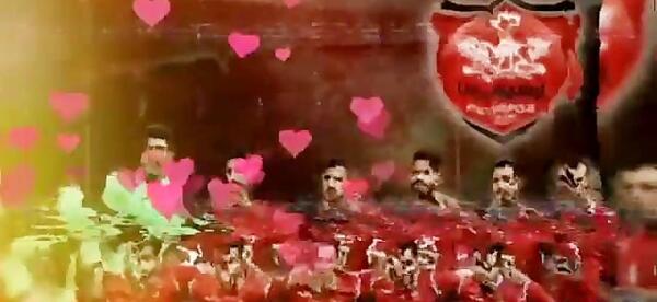 عکس عشق فقط یک کلام پرسپولیس وسلام