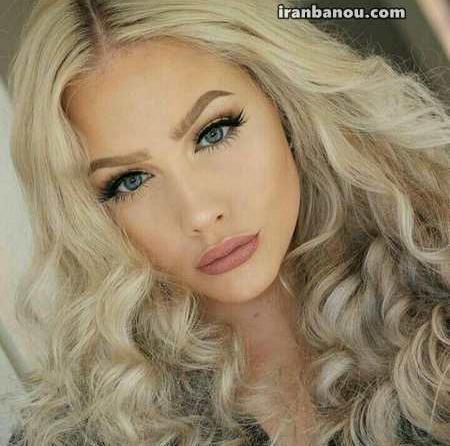 عکس رنگ مو صنوبری