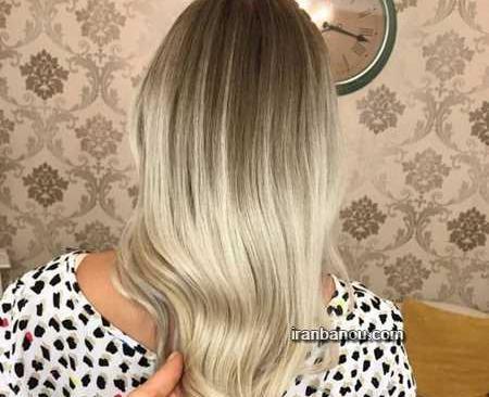 عکس رنگ مو صنوبری