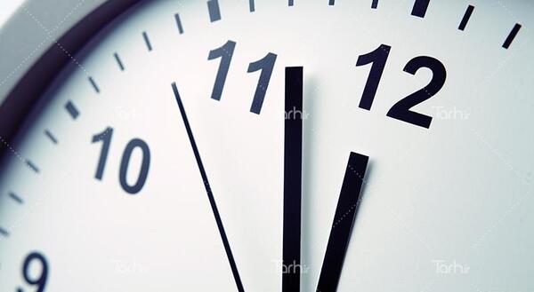 عکس از ثانیه ساعت
