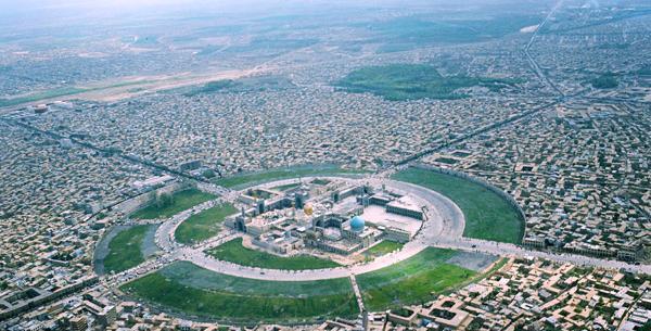 عکس حرم امام رضا در زمان شاه