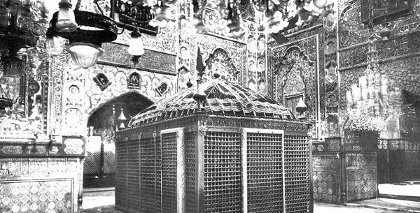عکس حرم امام رضا در زمان شاه