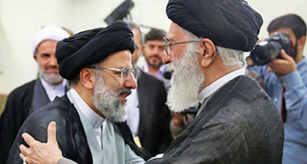 عکس پروفایل رئیسی و رهبر