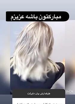 عکس رنگ مو نفیس