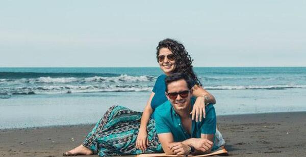 ژست عکس دریا دونفره