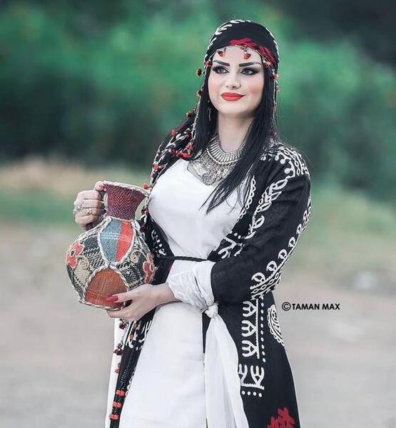عکس زن کردستانی