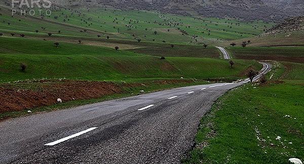 عکس جاده لرستان