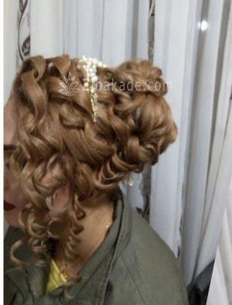 عکس رنگ مو خردلی
