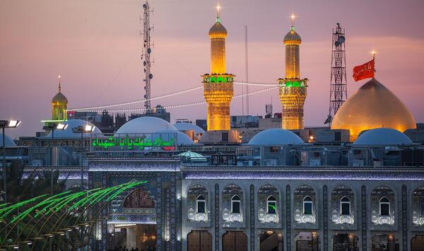 عکس حرم امام حسین و بین الحرمین