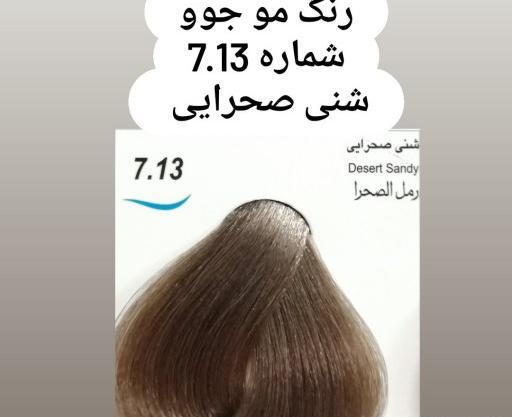 عکس رنگ مو شنی