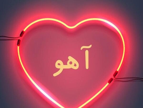 عکس آهو صورتی