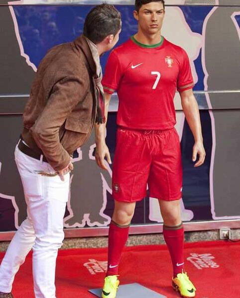 عکس جالب رونالدو