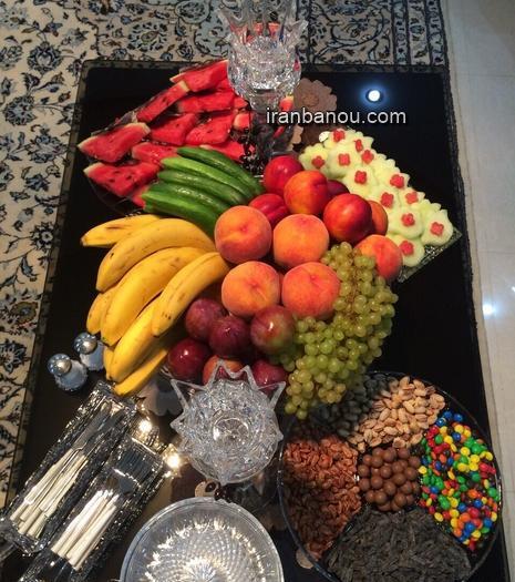 عکس از ظرف میوه