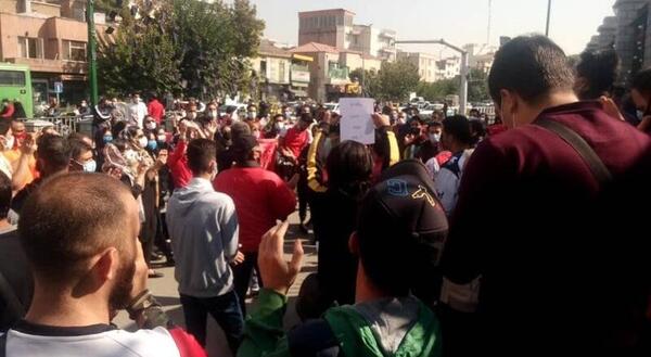 عکس تظاهرات کرمانشاه