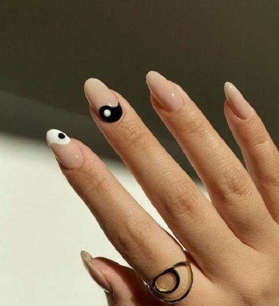 عکس ژلیش ناخن رنگ جگری