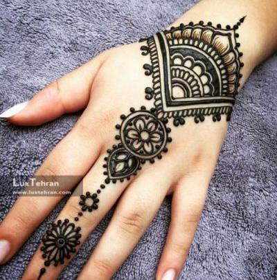 عکس های حنا روی دست
