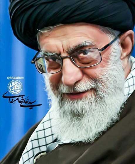 عکس خنده رهبر انقلاب