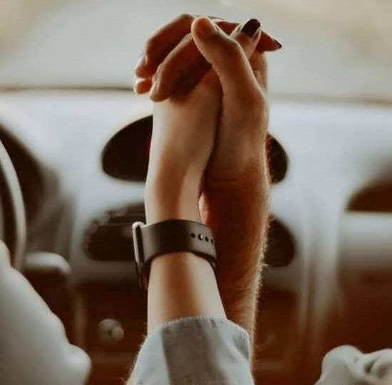 ژست عکس با دست دونفره
