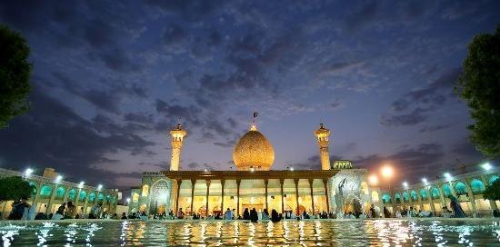 عکس مقبره شاهچراغ