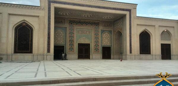 عکس صحن جدید شاهچراغ