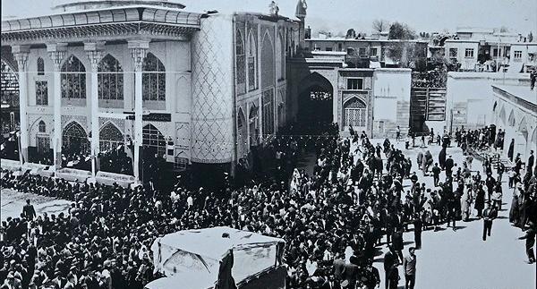 عکس شاهچراغ قدیمی