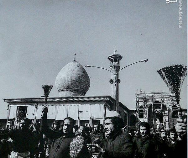 عکس شاهچراغ قدیمی