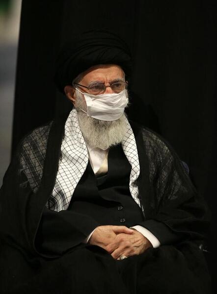 عکس رهبر انقلاب محرم