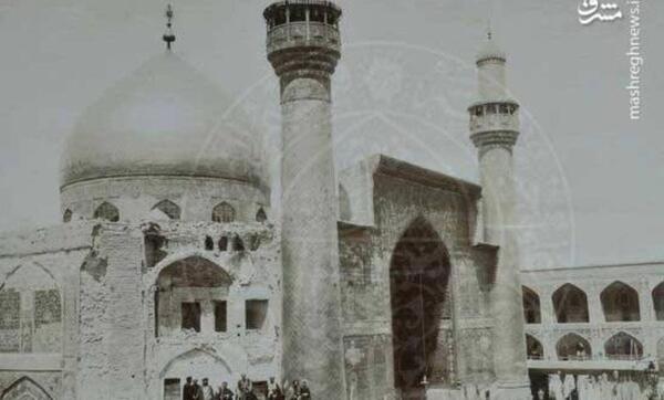 عکس قدیمی از شاهچراغ