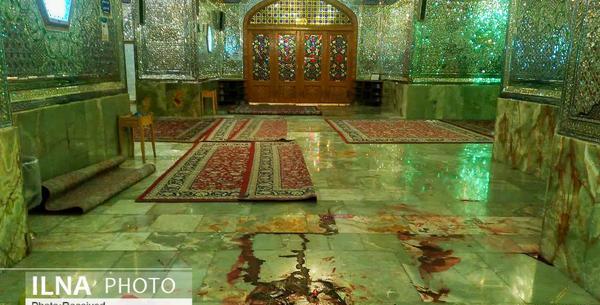 عکس قاتل شاهچراغ در بیمارستان