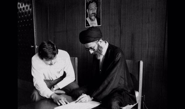عکس دوران ریاست جمهوری رهبر انقلاب
