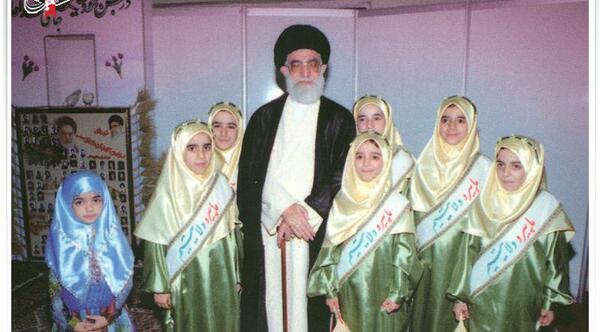 عکس دوران ریاست جمهوری رهبر انقلاب