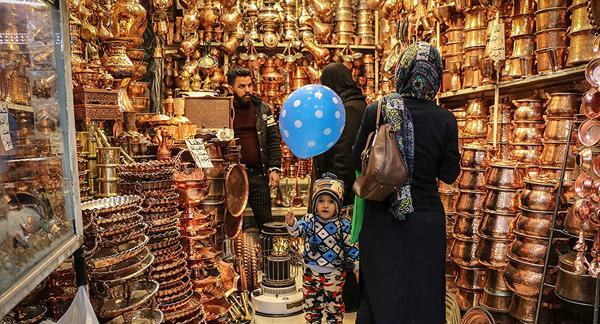 عکس بازار شاهچراغ شیراز