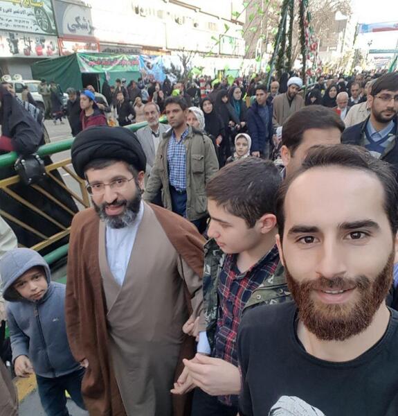 عکس سلفی با رهبر انقلاب