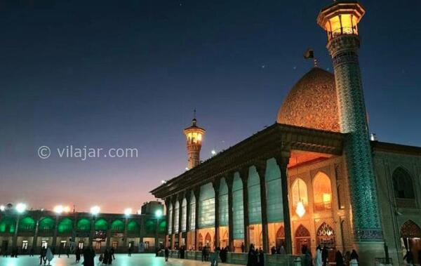 عکس آرامگاه شاهچراغ