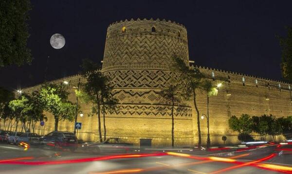 عکس هوایی شاهچراغ
