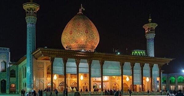 عکس حرم شاهچراغ در شیراز