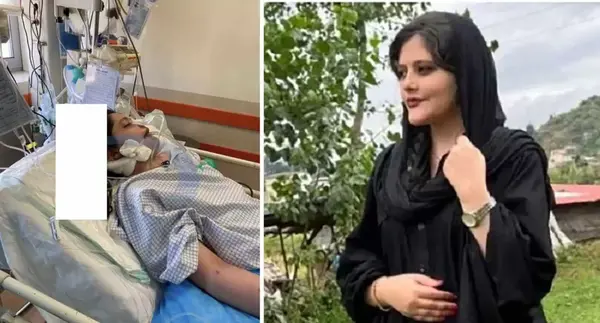 عکس نوشته مهسا امینی ارشاد شد