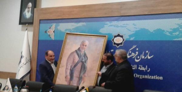 عکس رهبر و حاج قاسم و رئیسی