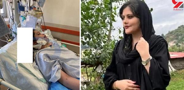 عکس مهسا امینی گشت ارشاد
