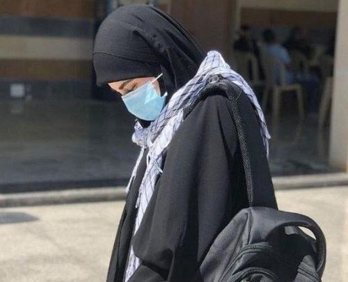 عکس دختر چادری با کیف مدرسه